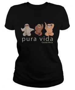 1572872045Costa Rica Sloths Souvenir Pura Vida  Classic Ladies