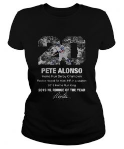 20 Pete Alonso 2019 NL Rookie of the year signature  Classic Ladies