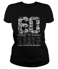 60 Years Of Dallas Cowboys 19602020 signatures  Classic Ladies