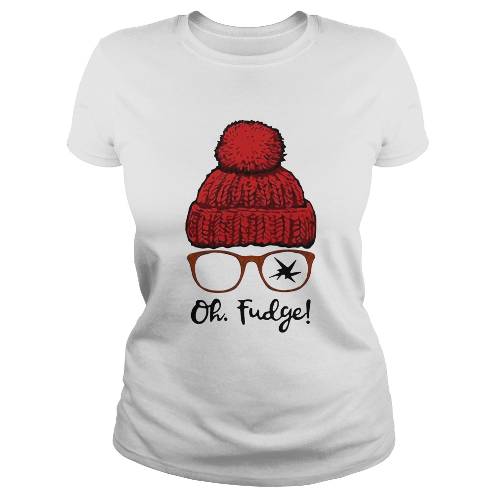 A Christmas Story Ralphie Oh Fudge Classic Ladies