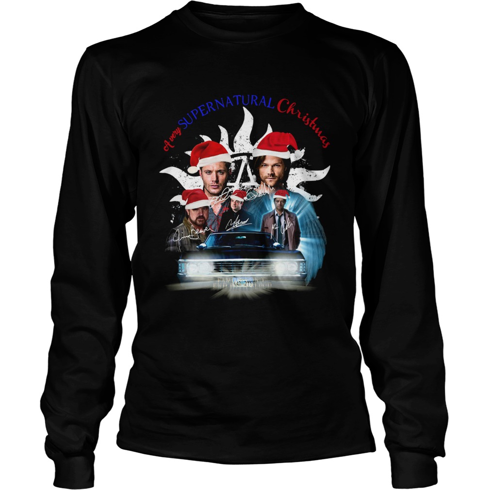 A very Supernatural christmas LongSleeve