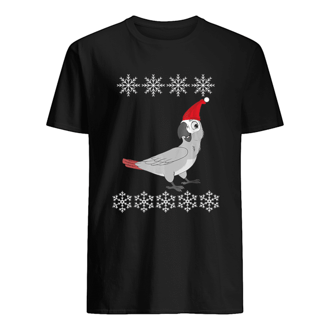 African Grey Parrot Christmas shirt