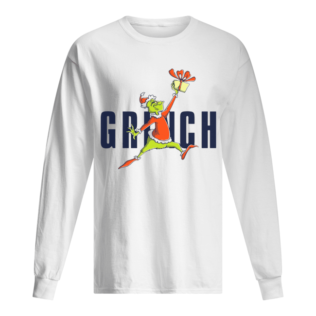 Air Grinch Chrismast Long Sleeved T-shirt 