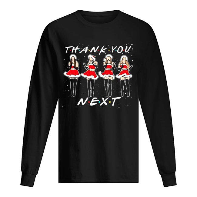 Ariana Grande Thank you next Friends Long Sleeved T-shirt 