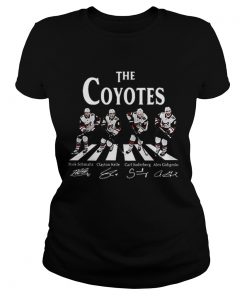 Arizona Coyotes The Coyotes Abbey Road Signatures  Classic Ladies