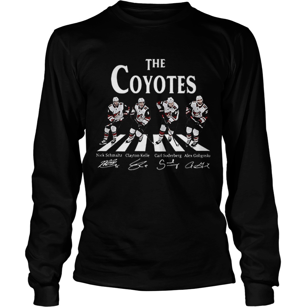 Arizona Coyotes The Coyotes Abbey Road Signatures LongSleeve