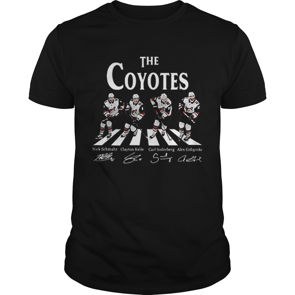 Arizona Coyotes The Coyotes Abbey Road Signatures shirt