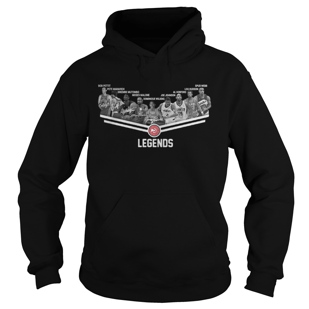 Atlanta Hawks Player Legends Signatures Hoodie