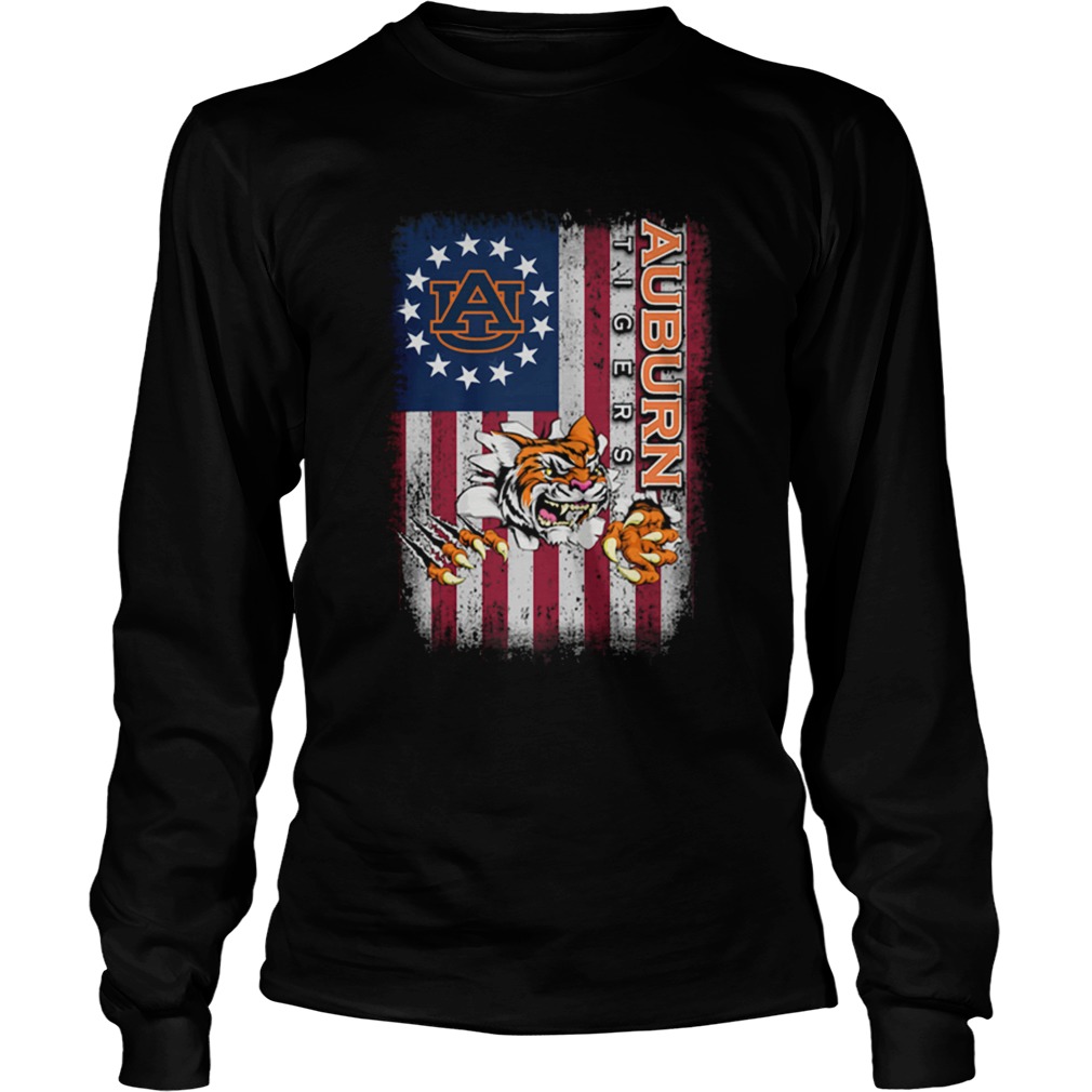 Auburn Tigers Betsy Ross flag LongSleeve