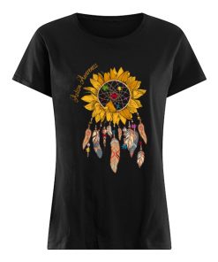 Autism Awareness Sunflower Dream Catcher Hippie Trend  Classic Women's T-shirt