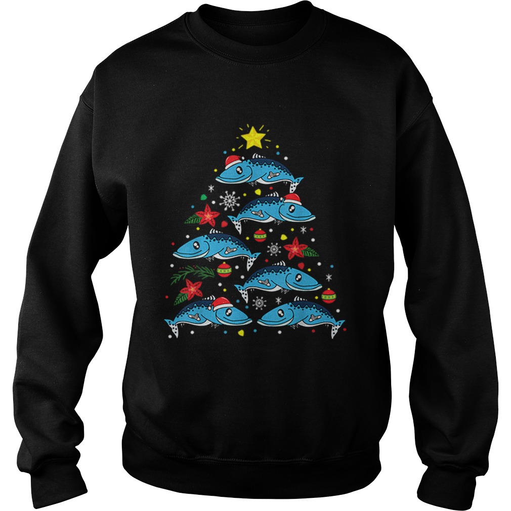 Awesome Barracuda Fish Christmas Ornament Tree Dad Fishing Gift Sweatshirt