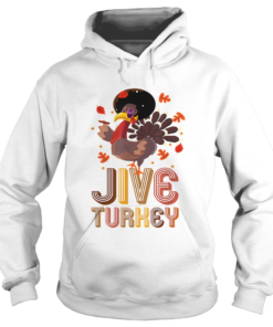 Awesome Funny Jive Turkey Thanksgiving Holiday Festive Turkey  Hoodie