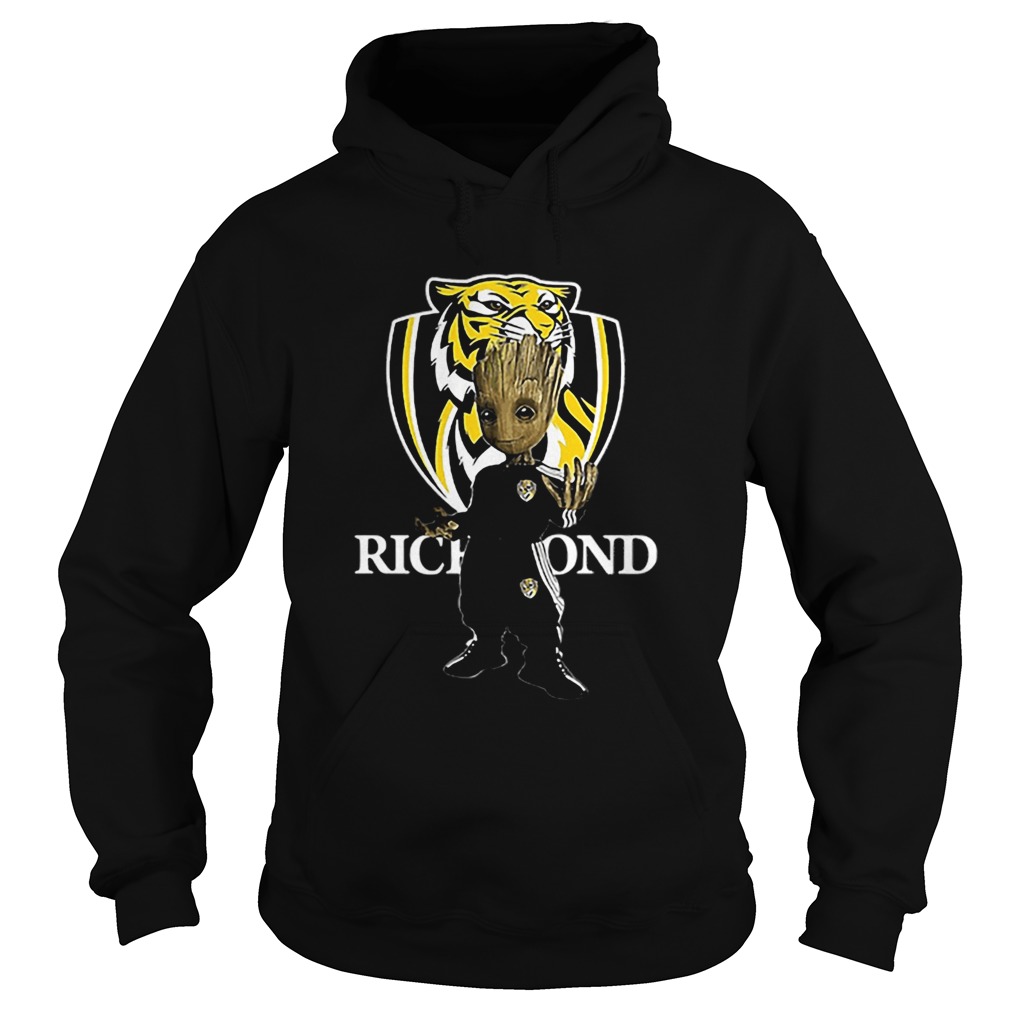 Baby Groot Richmond Football Hoodie