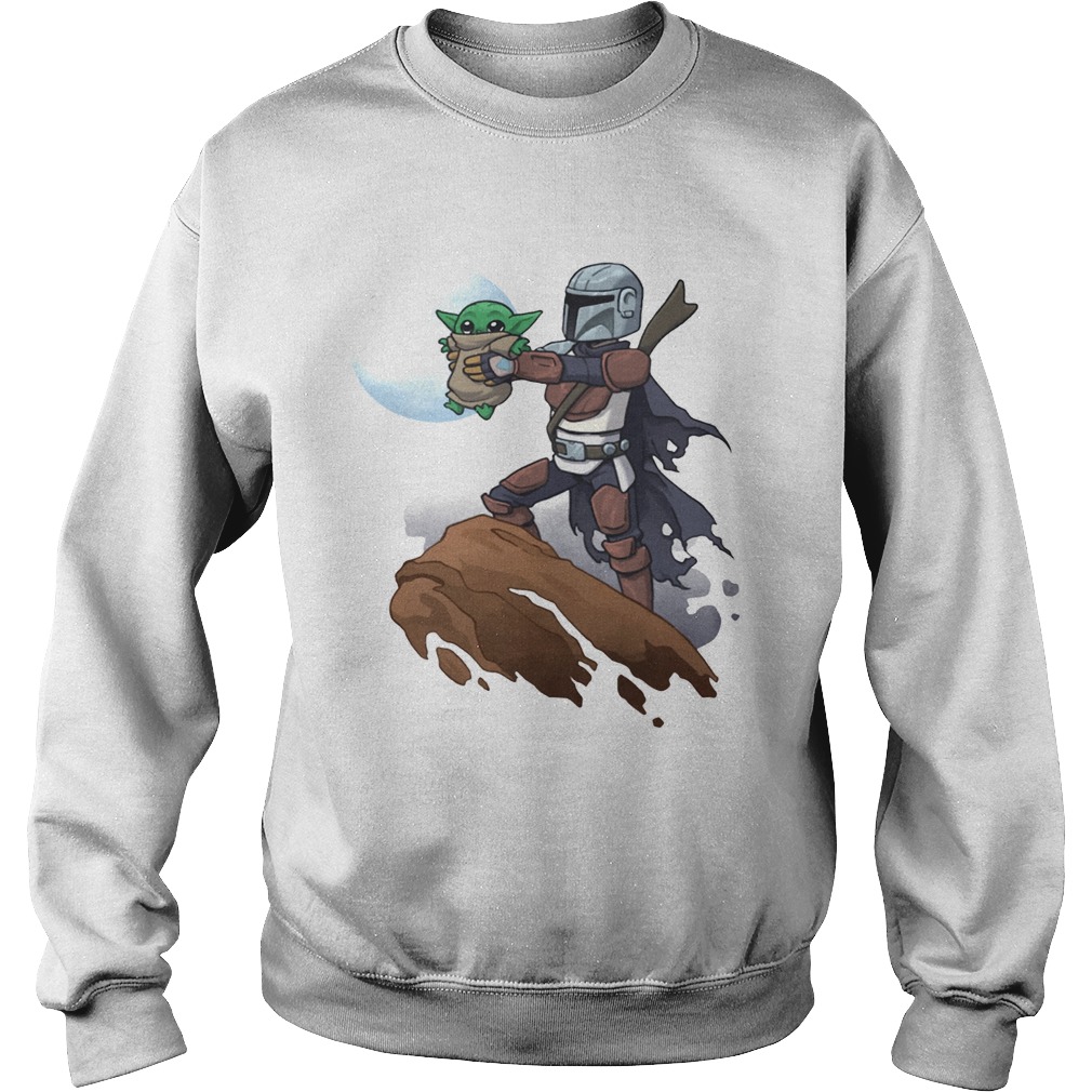 Baby Yoda Mandalion Sweatshirt