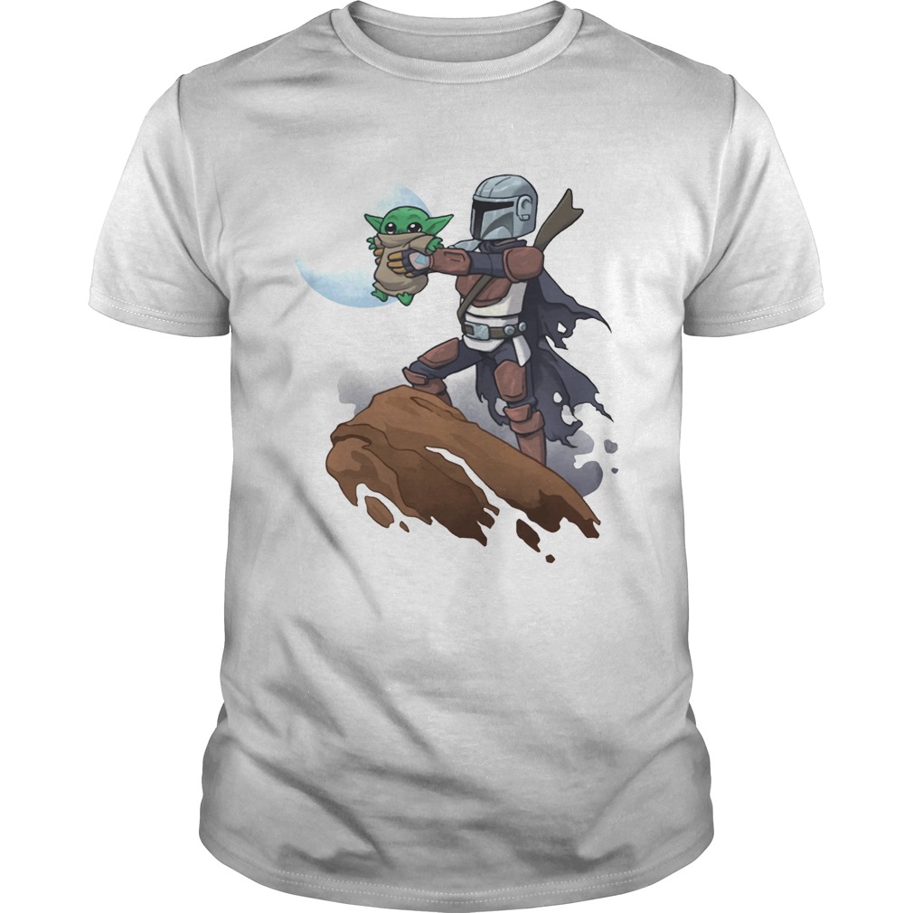 Baby Yoda Mandalion shirt