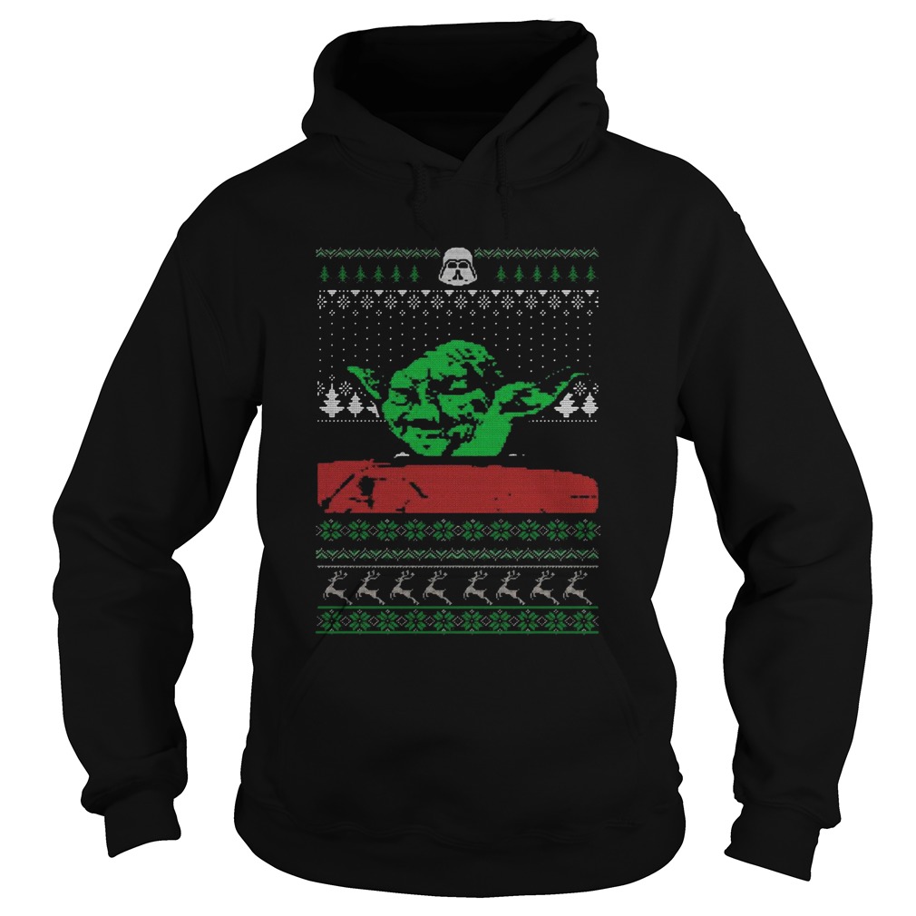 Baby Yoda Star Wars Ugly Christmas Hoodie