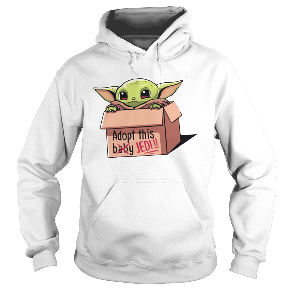 Baby Yoda The Mandalorian Adopt This Jedi Hoodie