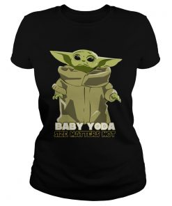 Baby Yoda The Mandalorian Size Matters Not  Classic Ladies