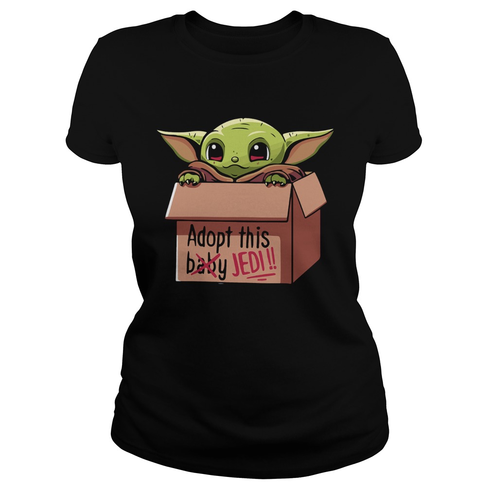 Baby Yoda adopt this not baby this Jedi Classic Ladies