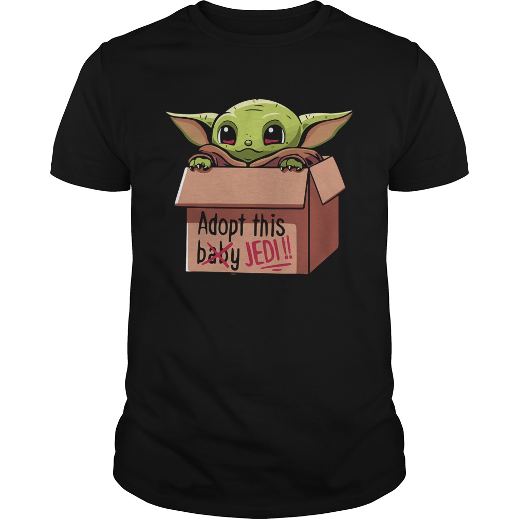 Baby Yoda adopt this not baby this Jedi shirt