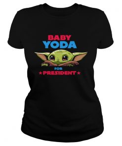 Baby Yoda for president  Classic Ladies