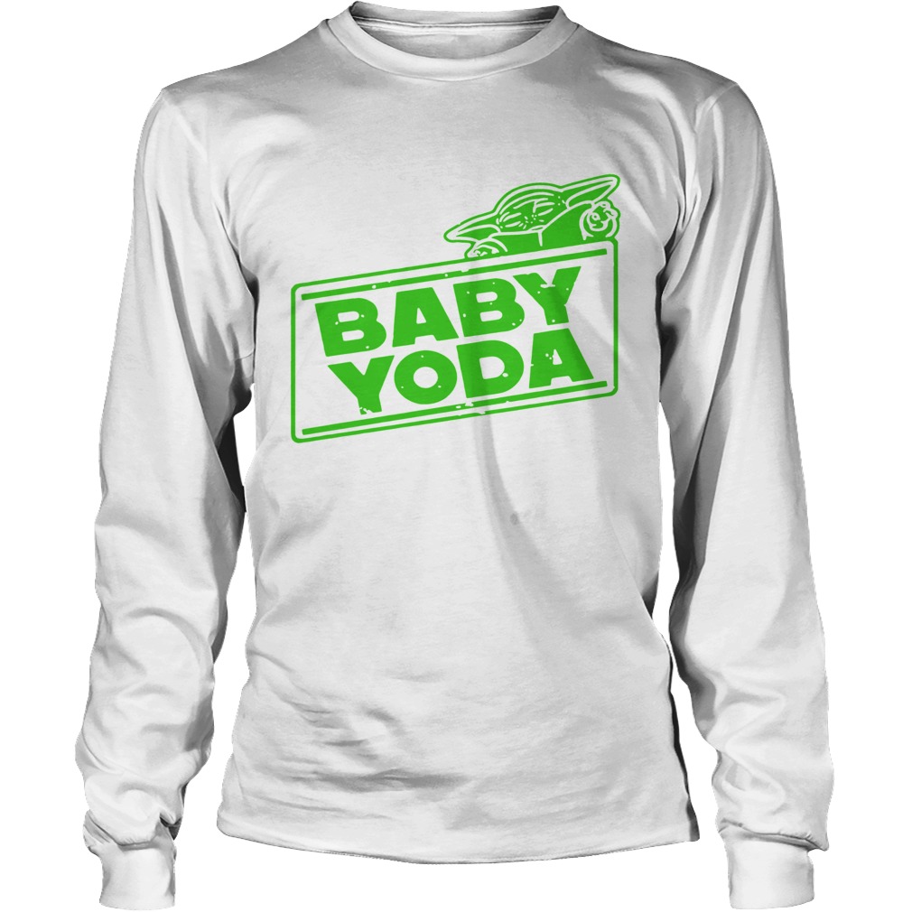 Baby YodaThe Mandalorian LongSleeve