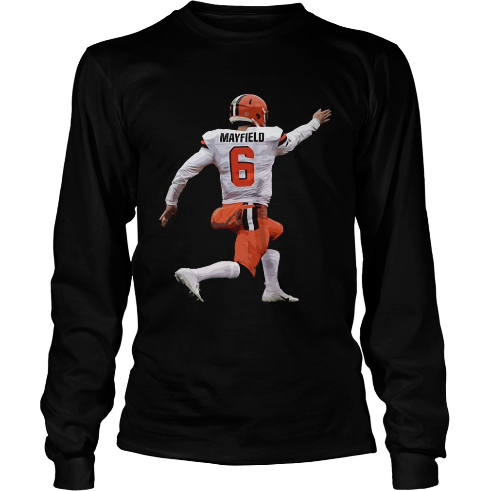 Baker Mayfield Cleveland Browns Baseball LongSleeve