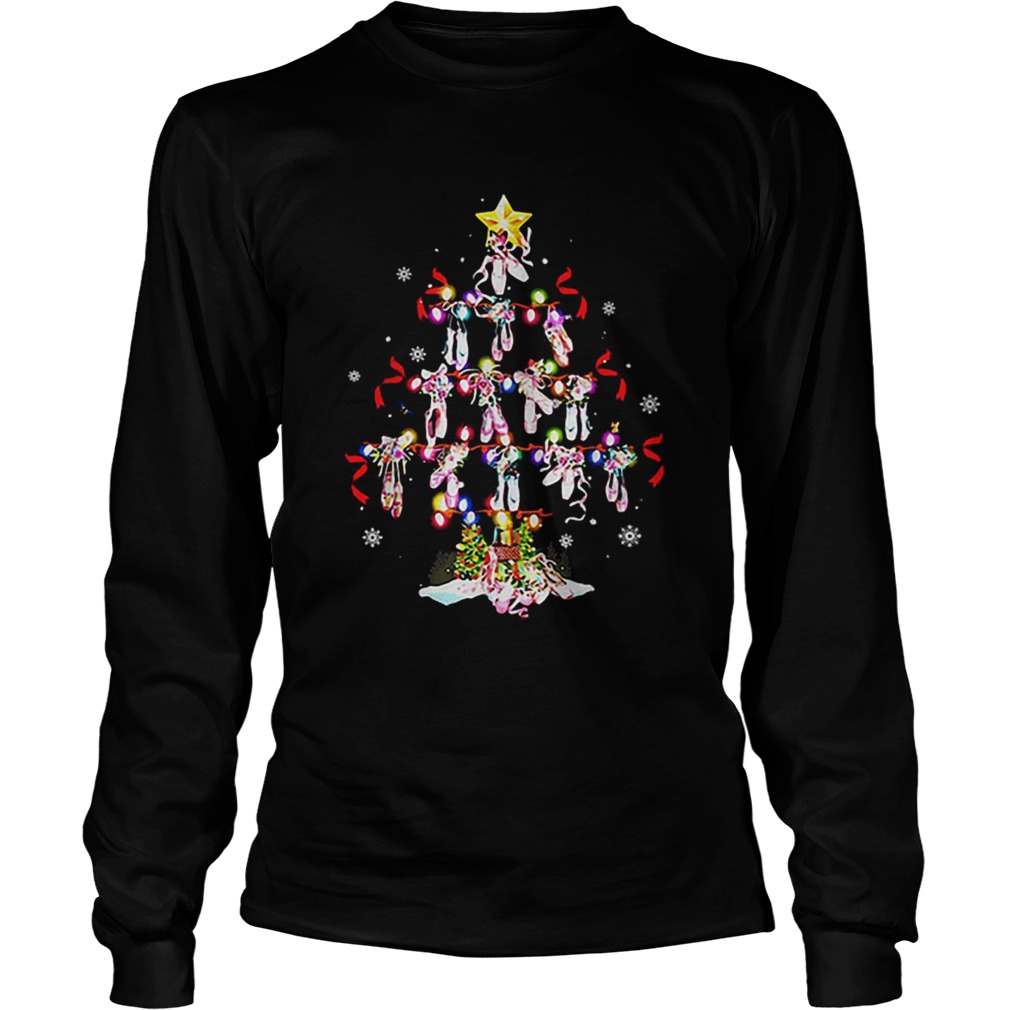 Ballet shoes Christmas tree LongSleeve