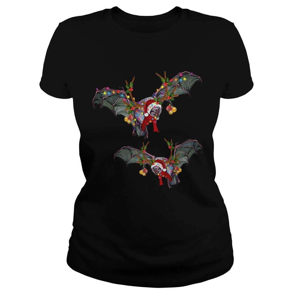 Bat Gorgeous Reindeer Christmas Classic Ladies