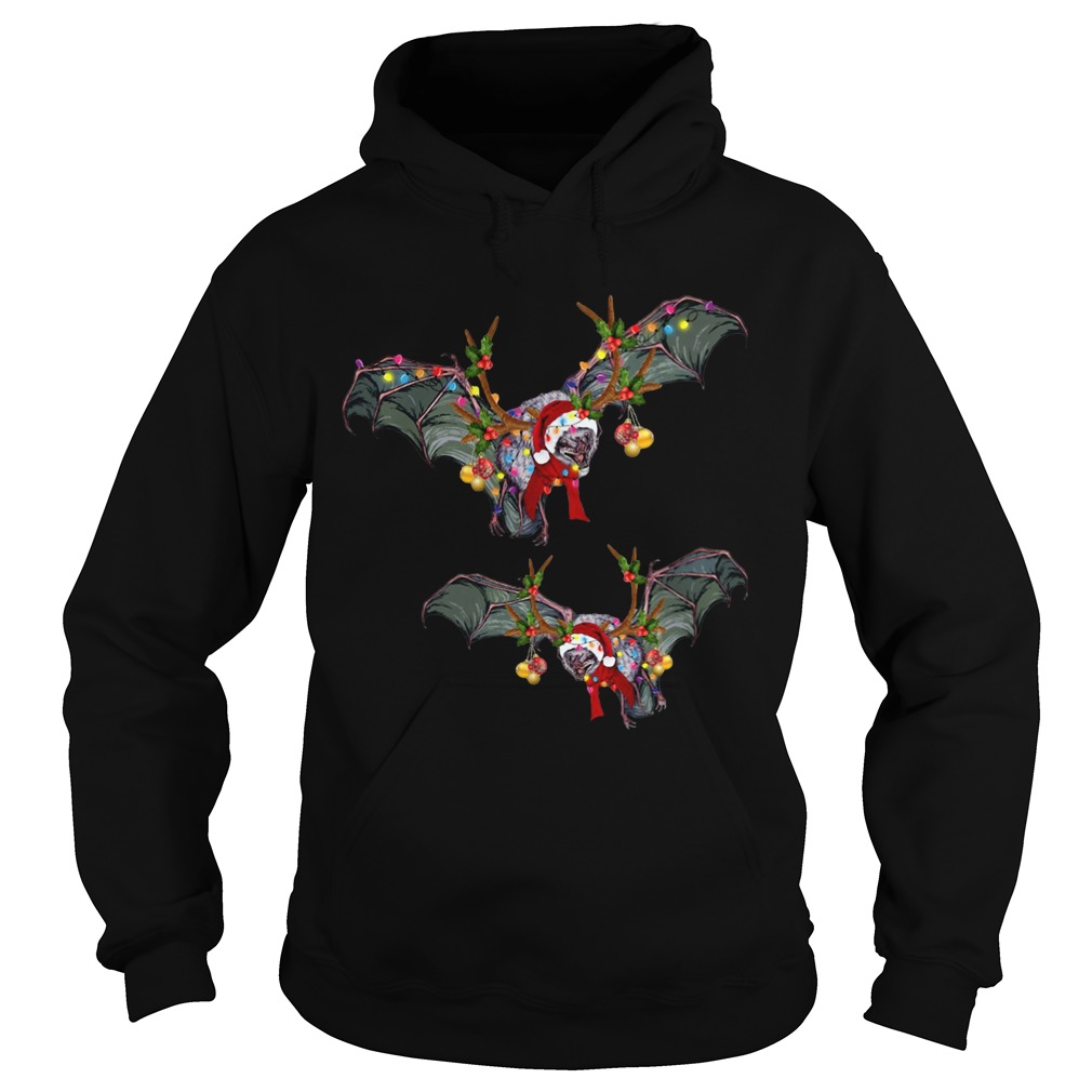 Bat Gorgeous Reindeer Christmas Hoodie