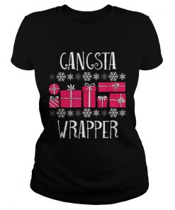 Beautiful Gangsta Wrapper Funny Christmas Party Gifts  Classic Ladies