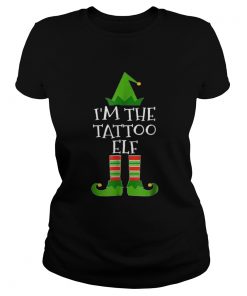 Beautiful Im The Tattoo Elf Matching Family Group Christmas  Classic Ladies