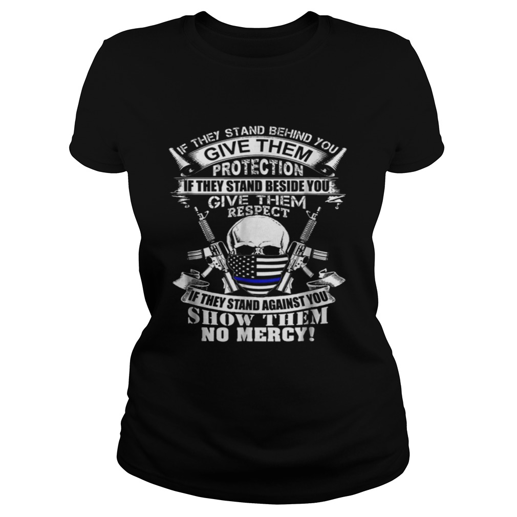 Beautiful Law Enforcement Thin Blue Line Flag Police Christmas Classic Ladies