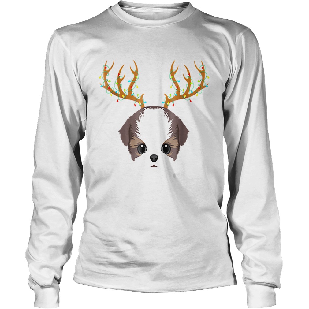 Beautiful Shih Tzu Christmas Lights My Christmas Pajama LongSleeve