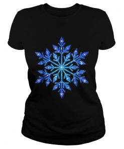 Beautiful Snowflake Winter Christmas Frozen Snow Gift  Classic Ladies