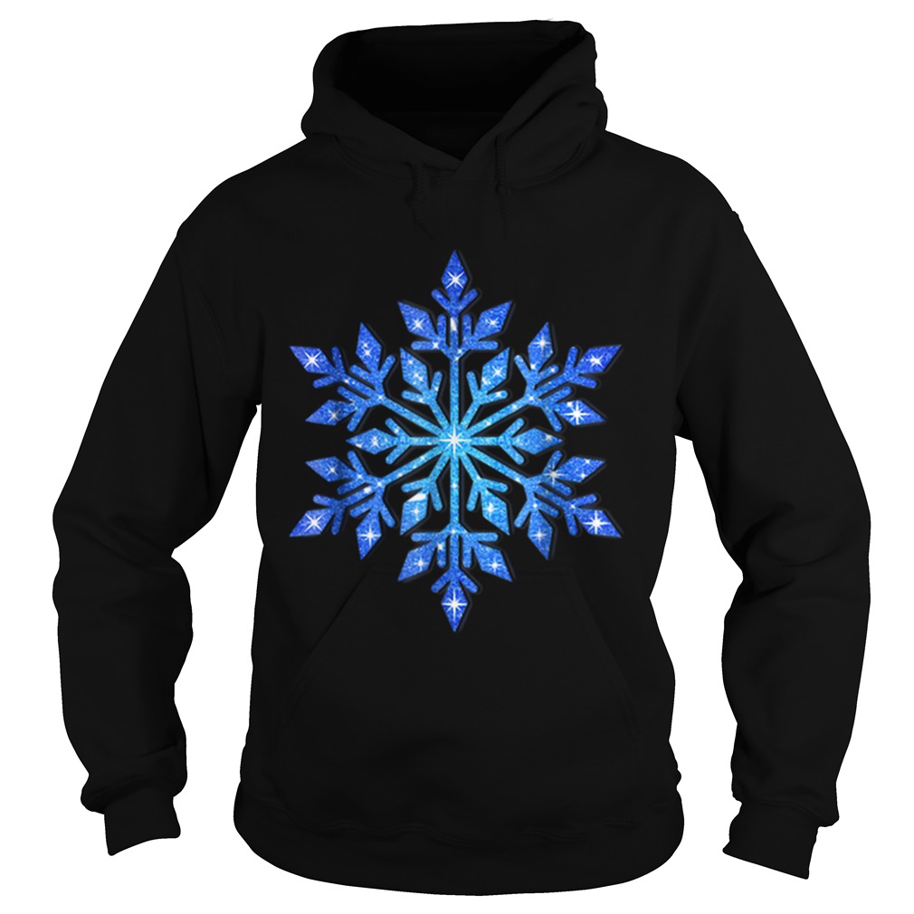 Beautiful Snowflake Winter Christmas Frozen Snow Gift Hoodie