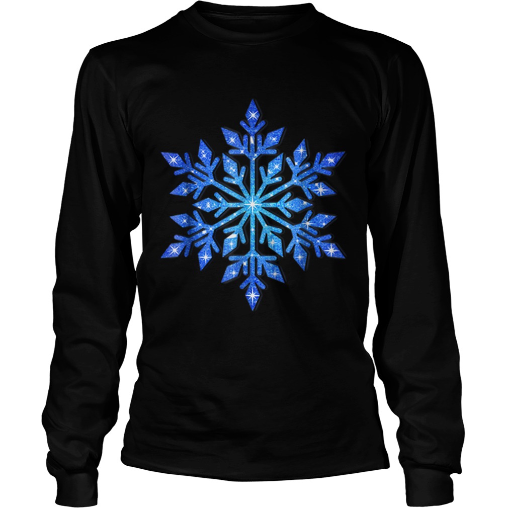 Beautiful Snowflake Winter Christmas Frozen Snow Gift LongSleeve