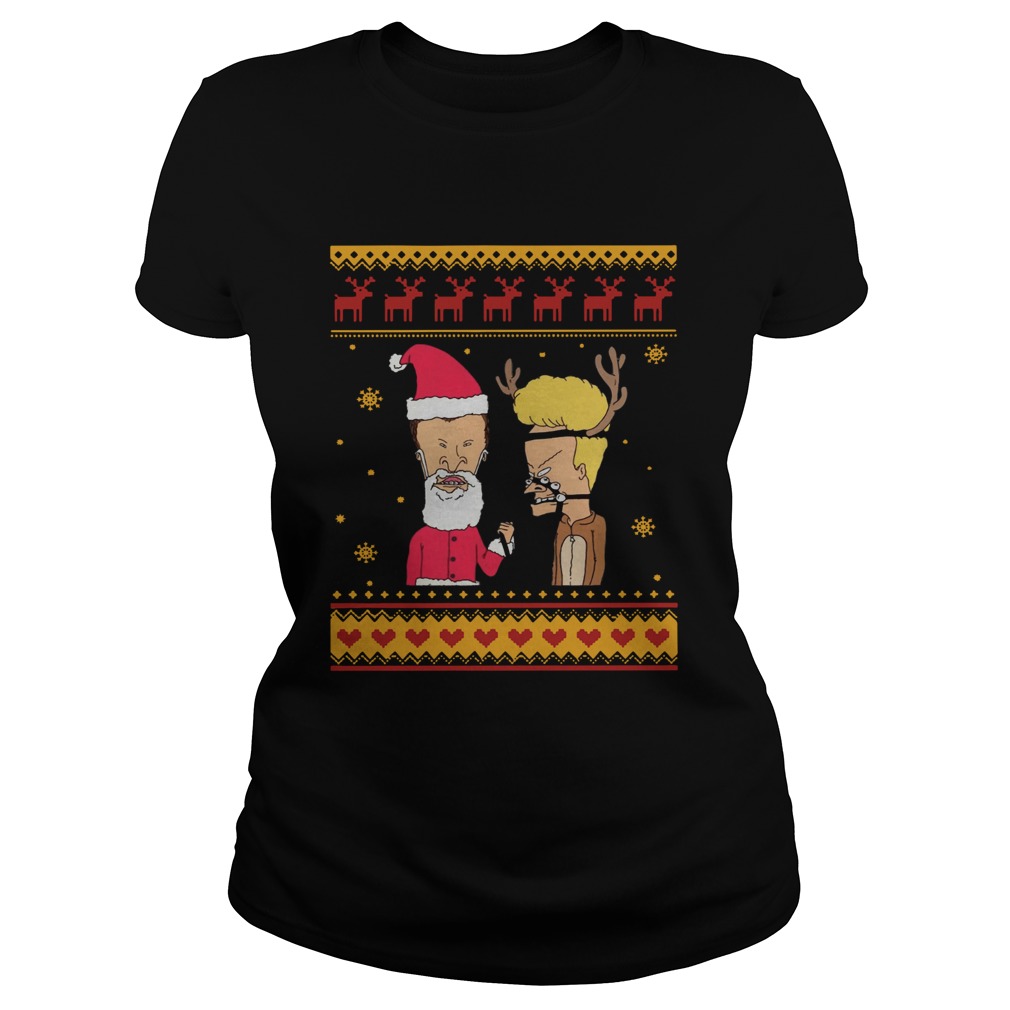 Beavis And Butthead Christmas Classic Ladies