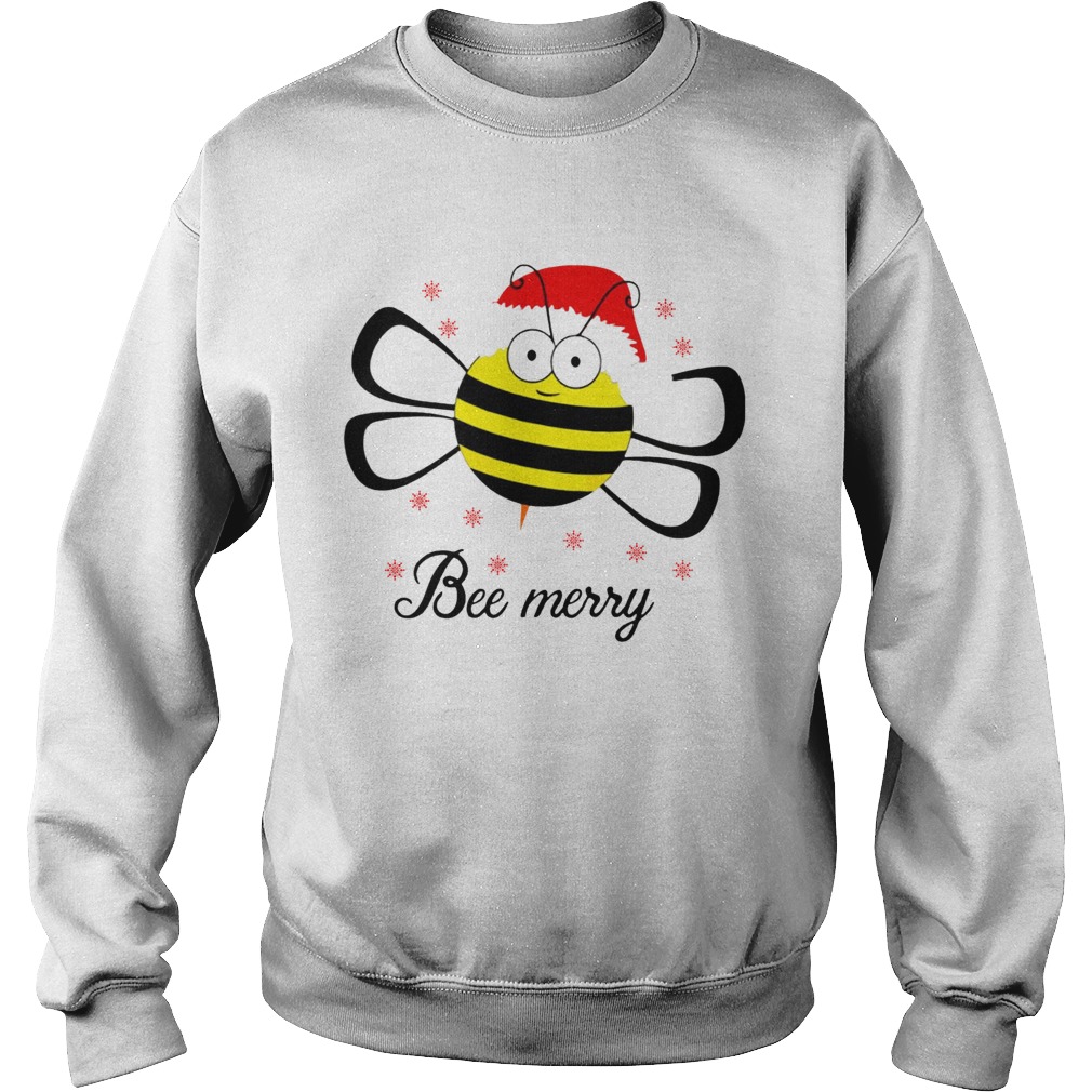 Bee Merry Christmas Sweatshirt