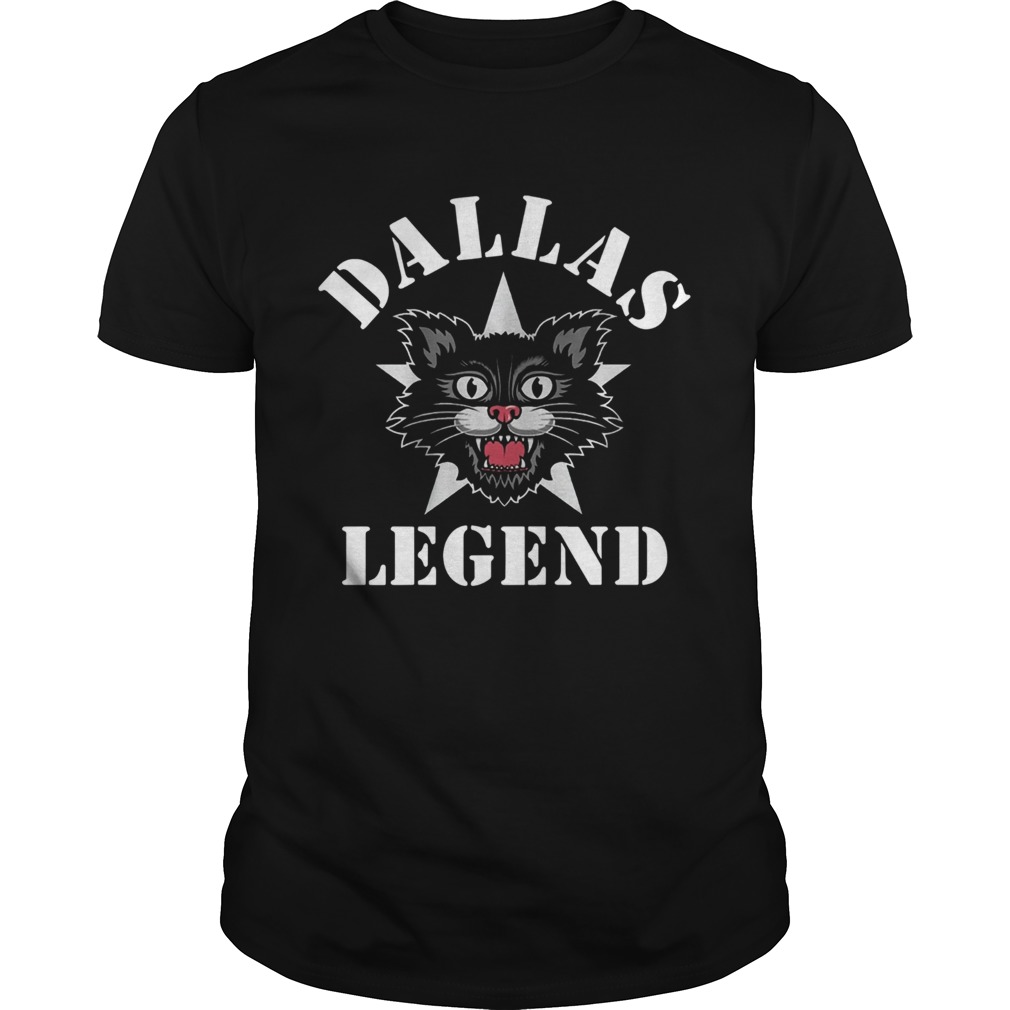 Black Cat Dallas Legend shirt