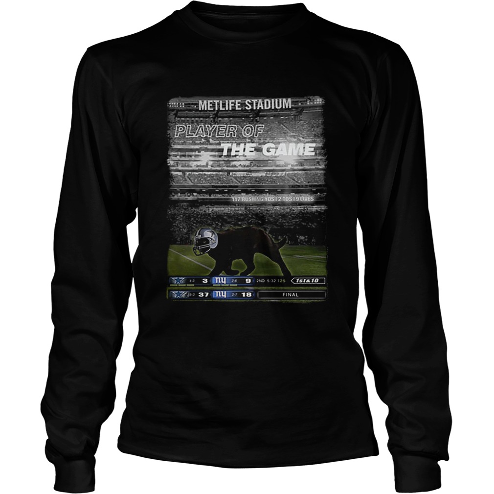 Black cat Metlife stadium player of the game Dallas Cowboys LongSleeve