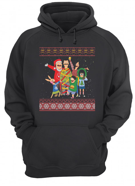 Bob's Burgers Family Ugly Christmas Unisex Hoodie