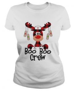 Boo Boo Crew reindeer Christmas  Classic Ladies