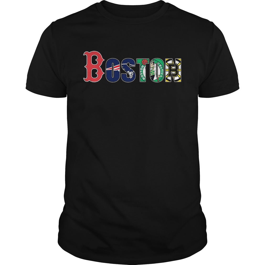 Boston Red Sox New England Patriots Celtics Bruins shirt