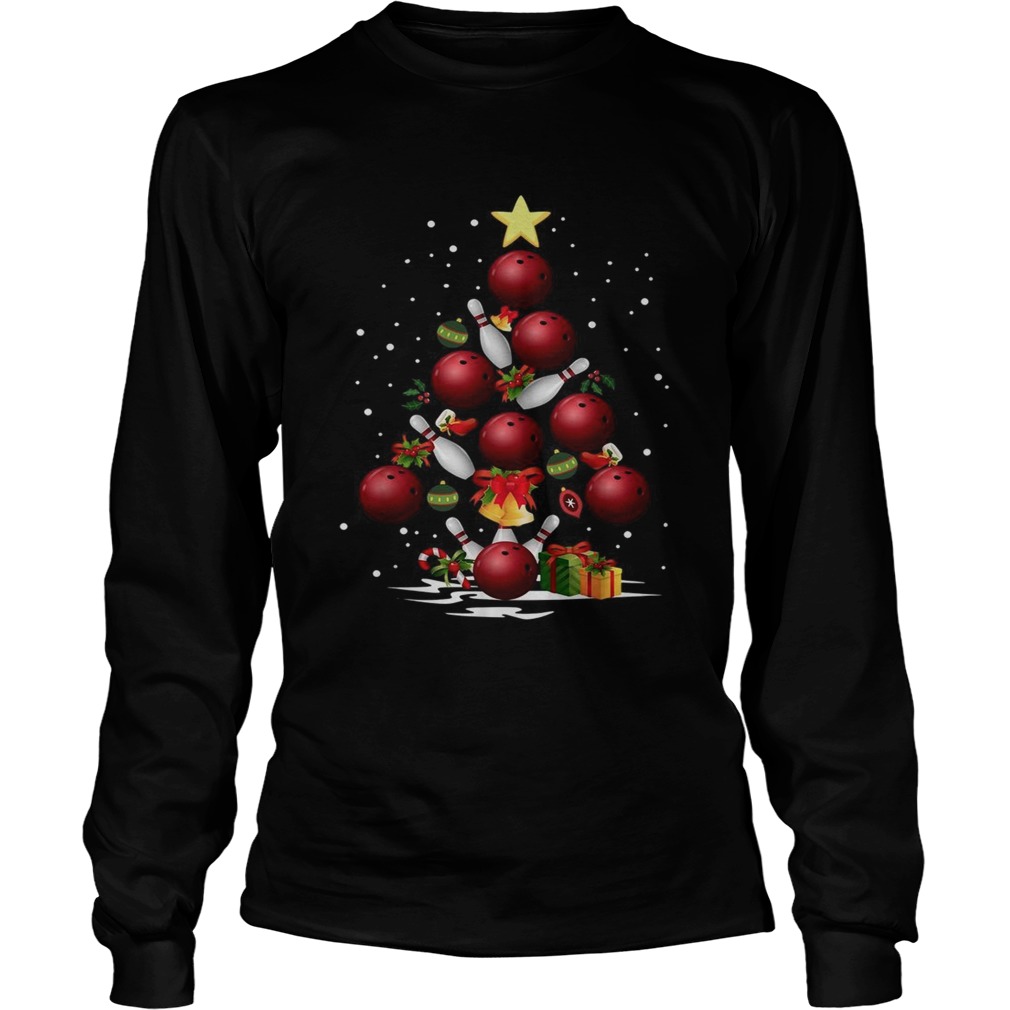 Bowling Christmas tree LongSleeve