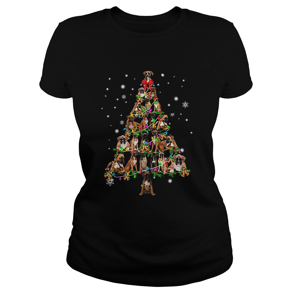 Boxer Christmas Tree Xmas Classic Ladies