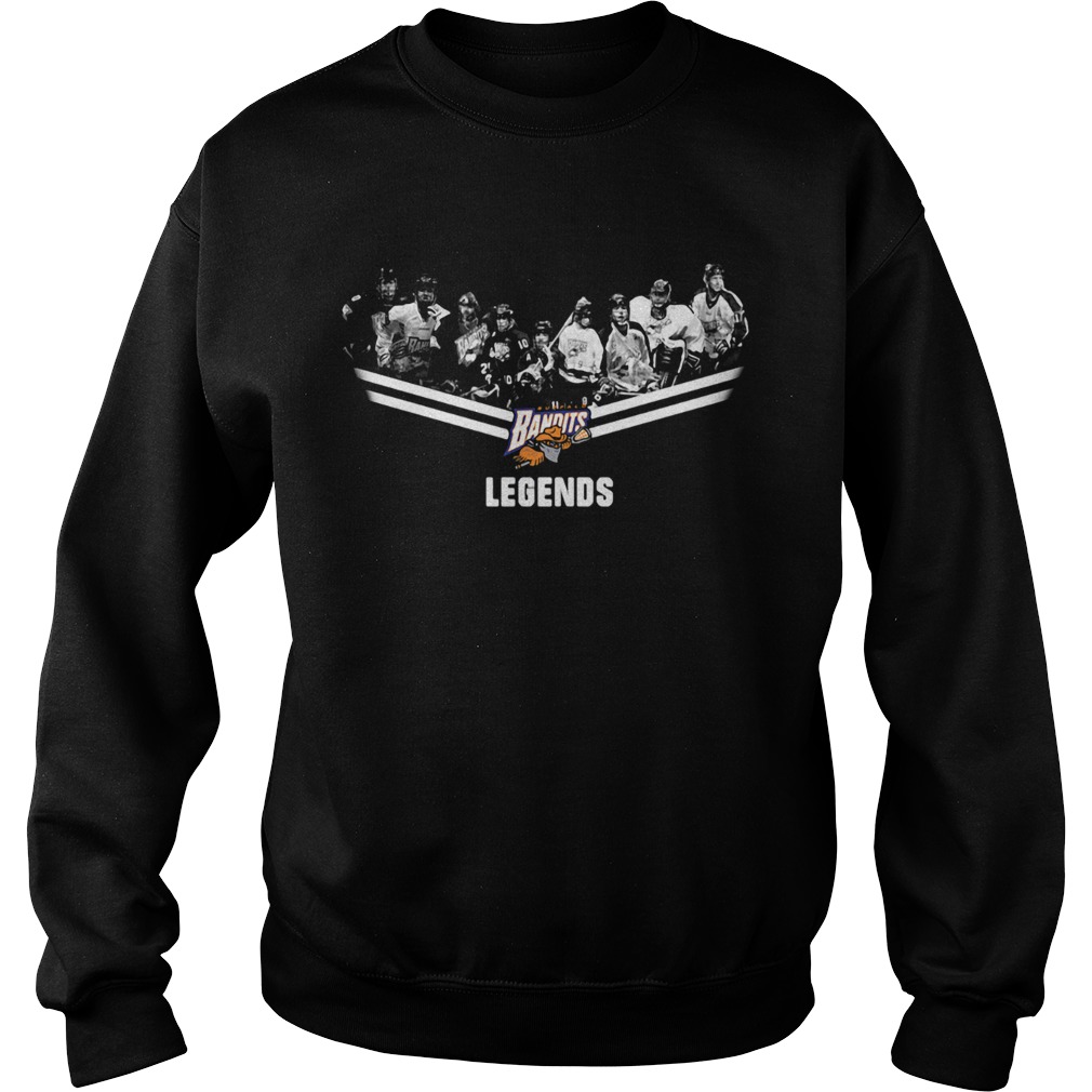 Buffalo Bandits Steve Dietrich Billy Dee Smith Ken Montour Pat McCready John Tavares Legends Signat Sweatshirt