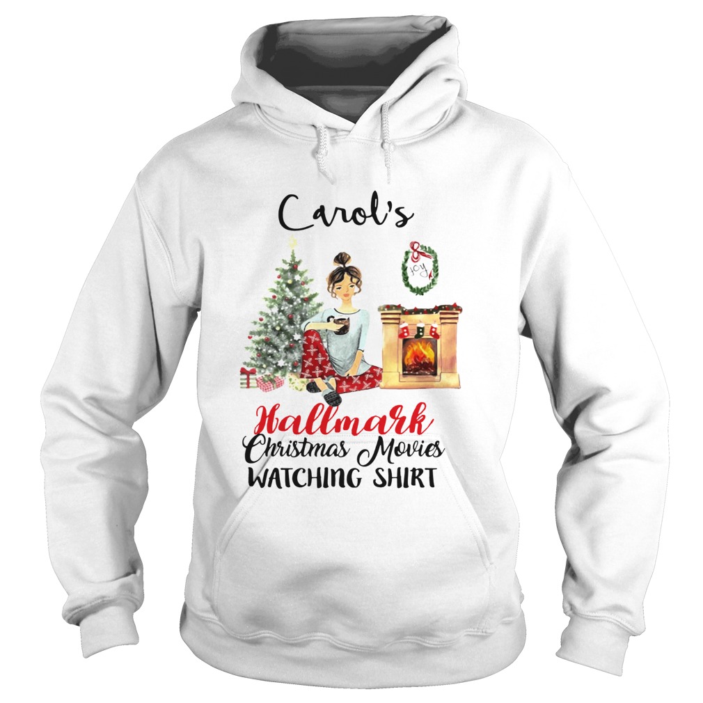 Carols This is My Hallmark Christmas Movie Watching Hoodie