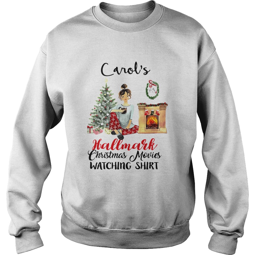 Carols This is My Hallmark Christmas Movie Watching Sweatshirt