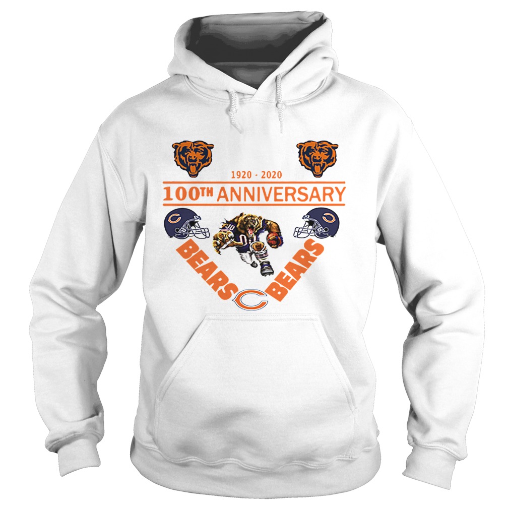 Chicago Bears 19202020 100th anniversary Hoodie